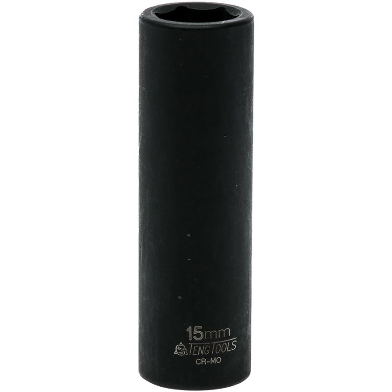 Teng 1/2in Dr. Deep Impact Socket 15mm ANSI