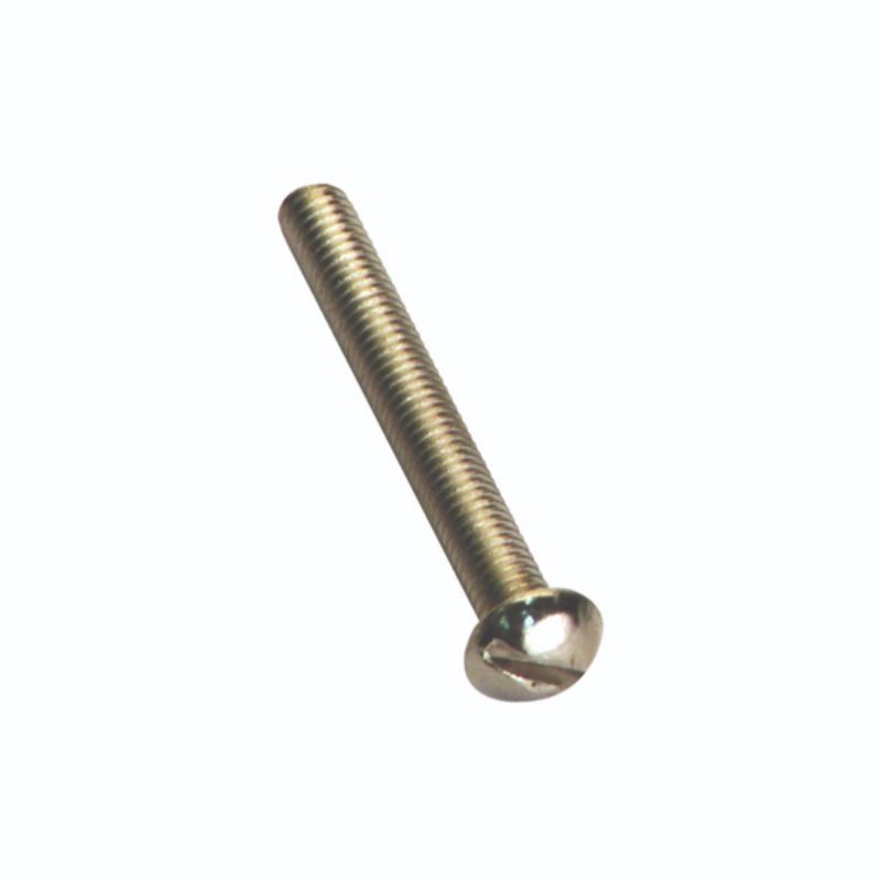 Champion 8/36in x 3/4in UNF Rnd Hd Machine Screw & Nut (Ni)
