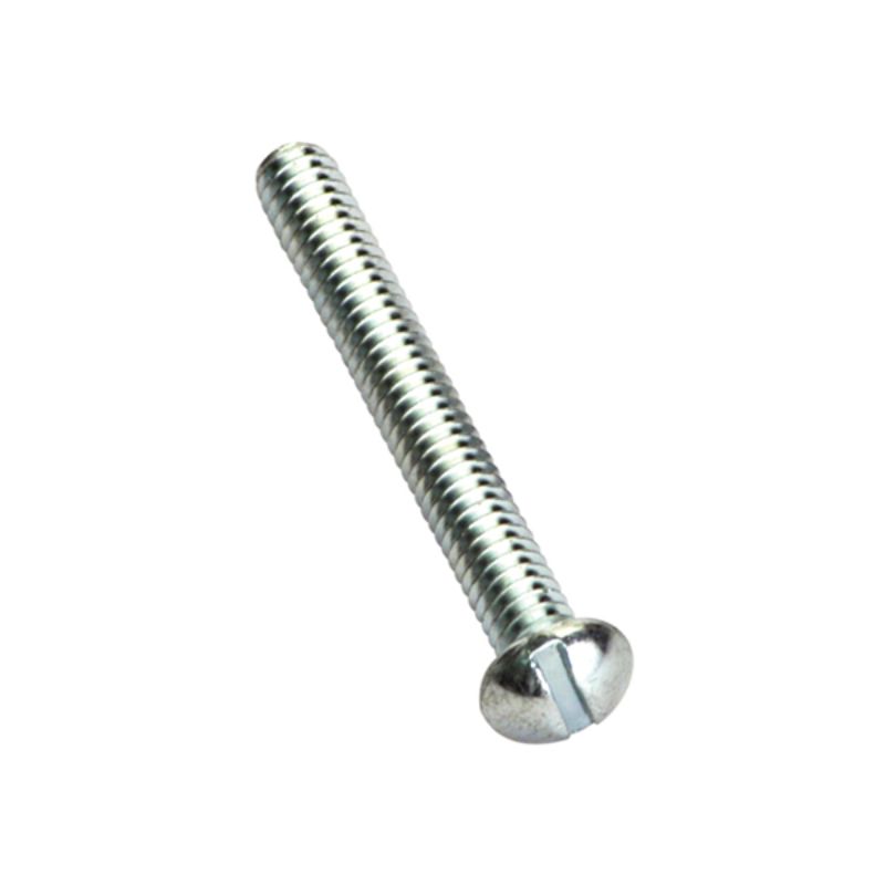 Champion 1/8 x 3/4in BSW Rnd Head Machine Screw & Nut - 48pk