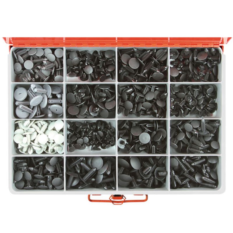 Champion Master Kit 690pc Auto Trim Xmas Tree Clip Asst