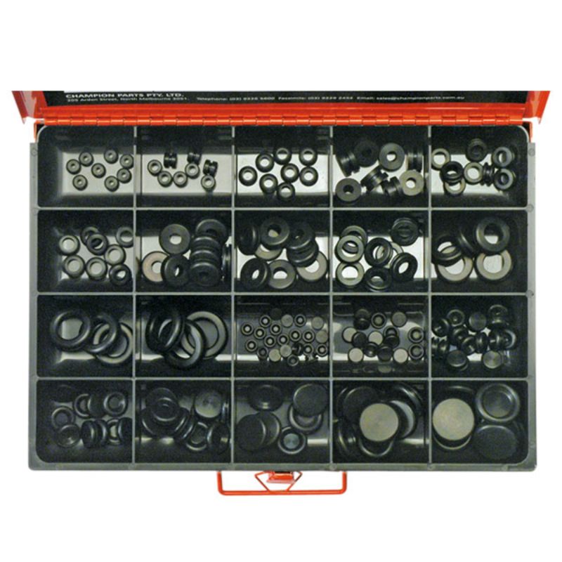 Champion Master Kit 172pc Rubber Grommet Asst