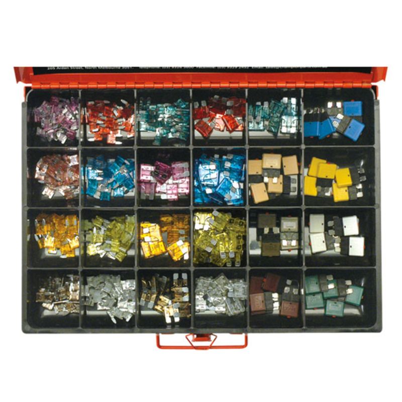 Champion Master Kit  400pc Auto Blade Fuse Asst 3-30Amp