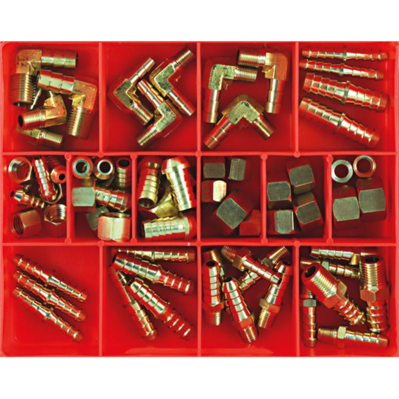 Champion 59pc Brass Petrol Fittings Assortment**