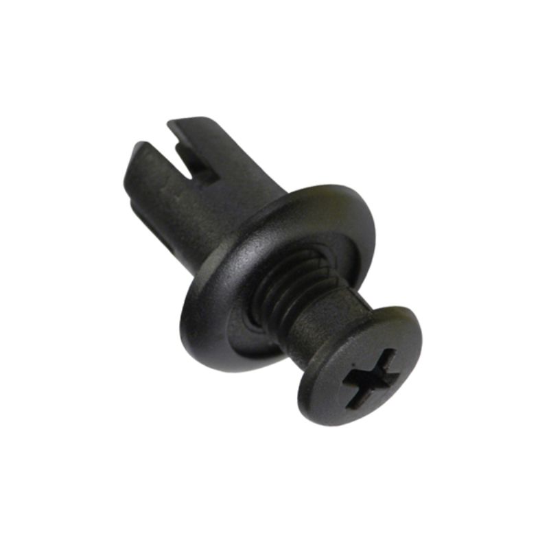 Champion Scrivet Clip Black 15mm Head x 20mm - 50pk