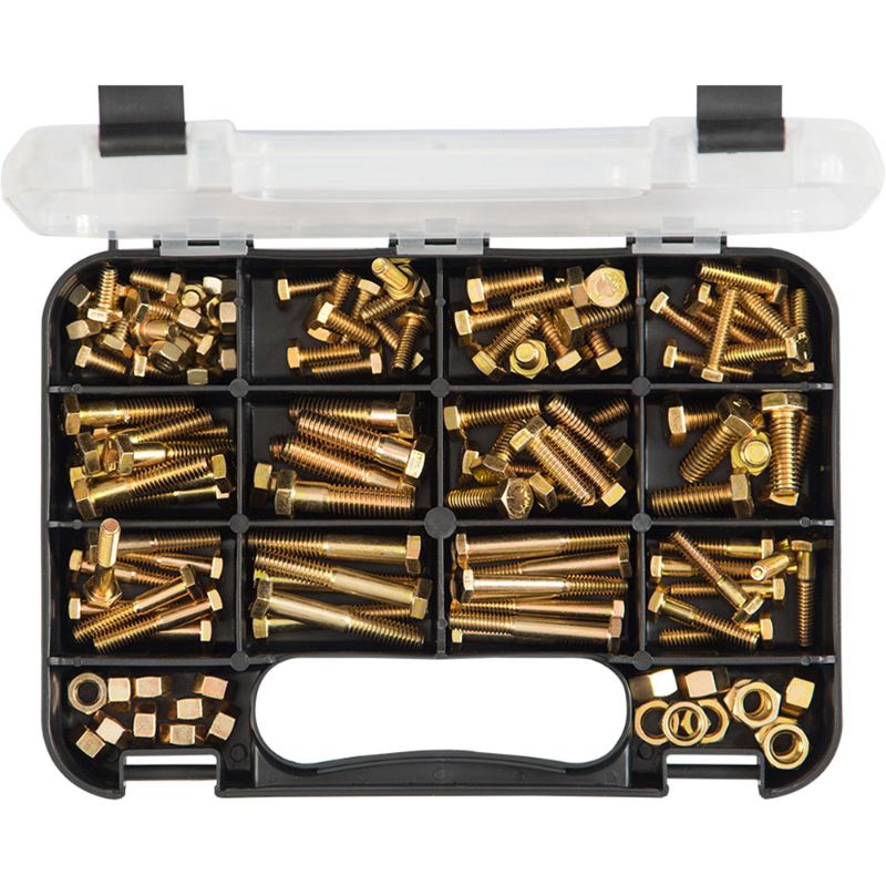 Champion GJ Grab Kit 130pc High Tensile Hex Bolts & Nuts -UN