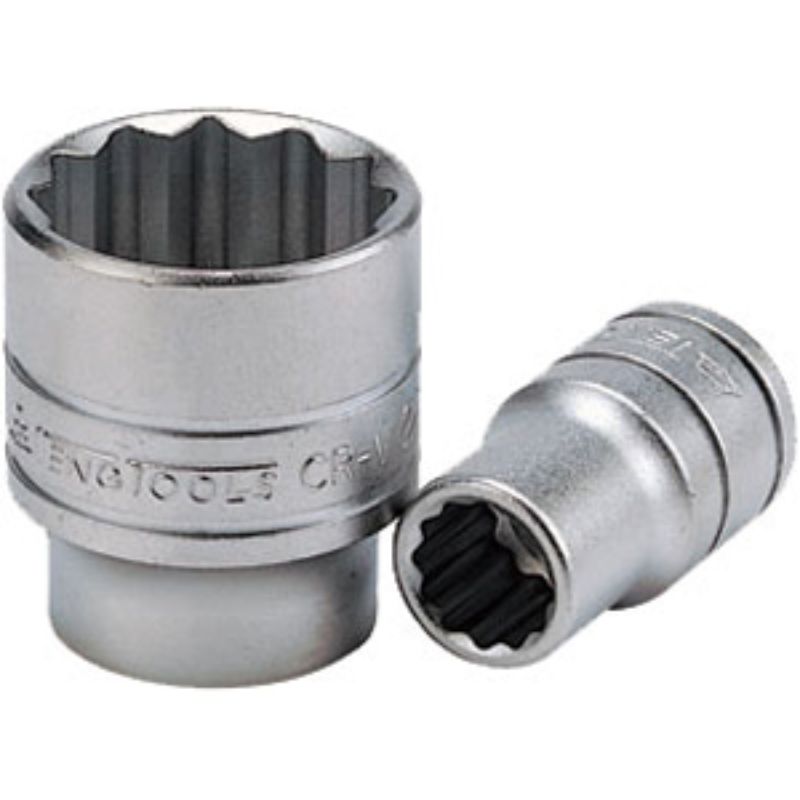 Teng 1/2in Dr. Socket 15/16in 12Pnt