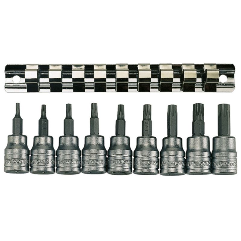 Teng 9pc 3/8in Dr. TX Bit Socket Set 10-50