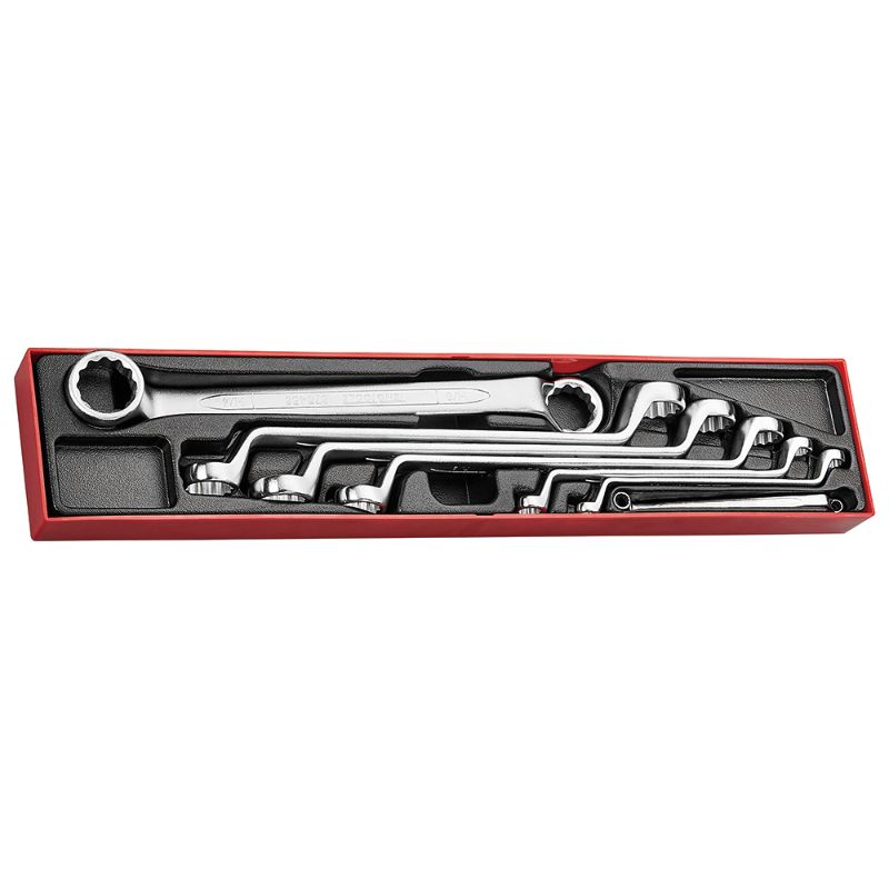 Teng 7pc AF Spanner Set Dbl. Ring 1/4-1-1/4in - TTX-Tray