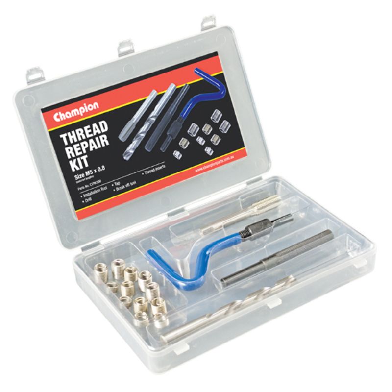 Champion 16pc M10 x 1.25 Thread Repair Kit