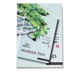 PHOENIX MARKER PAD A4 featuring 70 sheets of bleed-proof, high-quality paper for vibrant sketches and illustrations.