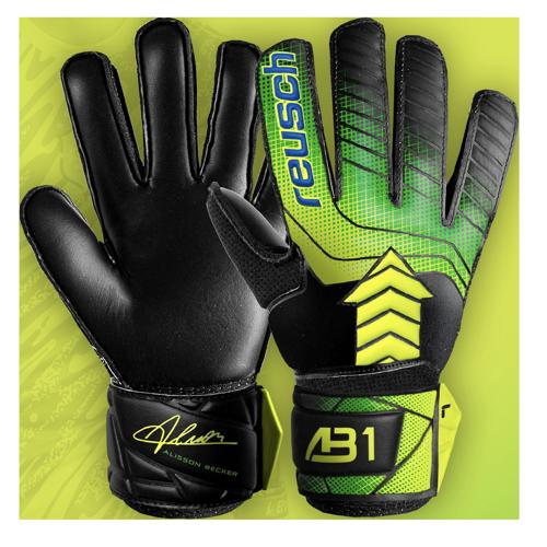 Junior Goalkeeper Gloves Reusch Attrakt AB1 Solid Size 4