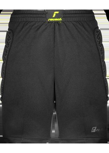 Padded Goalkeeper Shorts Reusch Core Black/Yellow Size S