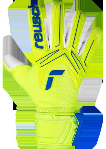 Goalkeeper Gloves Reusch Attrakt Freegel Advance Yellow/Blue Size 11