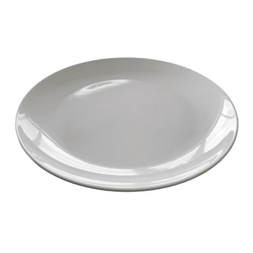 Camping Dinner Plate White Melamine Southern Alps 28cm