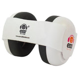Baby Earmuffs - White/White - Em's 4 Kids