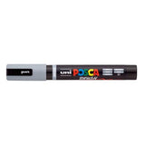 Uni Posca Marker 1-4mm  Medium Brush Tip Grey PC-5BR