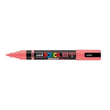 Uni Posca Marker 1-4mm  Medium Brush Tip Coral Pink PC-5BR