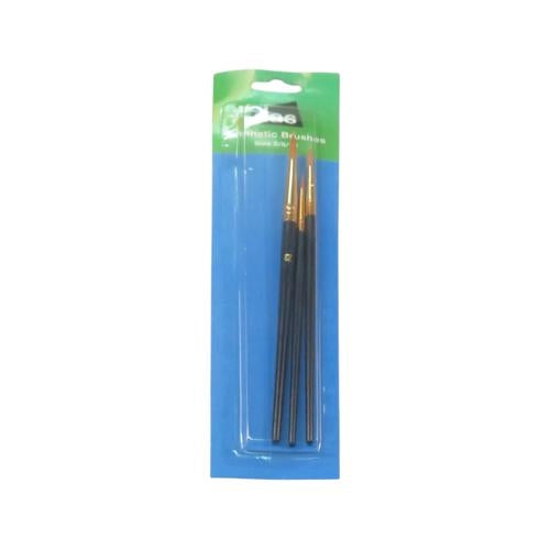 DAS Brush Set Synthetic Round Sizes 2/8/12