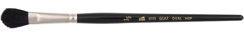DAS S755 Black Goat Oval Mop Brush 1/2'