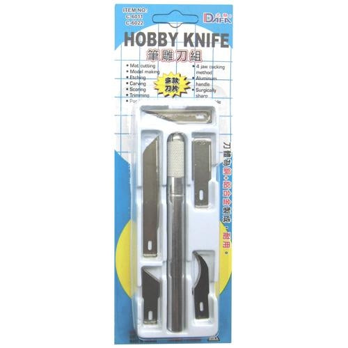 Dafa C-6022 Knife Set With 5 Assorted Blades