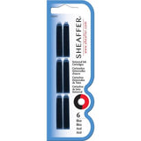 SHEAFFER SKRIP FOUNTAIN PEN UNIVERSAL INK CARTRIDGE - BLUE VFM (6 PER CARD )