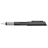 SHEAFFER CALLIGRAPHY BLACK WITH BLACK TRIM FINE FOUNTAIN PEN