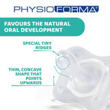 CHICCO SOOTHER:PHYSIO MINISOFT PNK SIL 0-2M 2PC