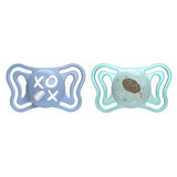 CHICCO SOOTHER: PHYSIO LIGHT BLUE SIL 6-16M 2PC