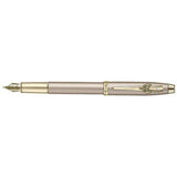 SHEAFFER EMILY IN PARIS 100 CHAMPAGNE GOLD/BOW CLIP FOUNTAIN PEN MEDIUM NIB