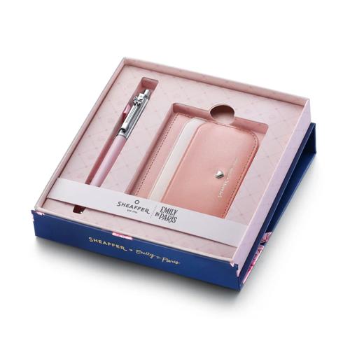 SHEAFFER GIFT SET FT. EMILY IN PARIS SENTINEL PINK MATTE FINISH BALLPOINT PEN