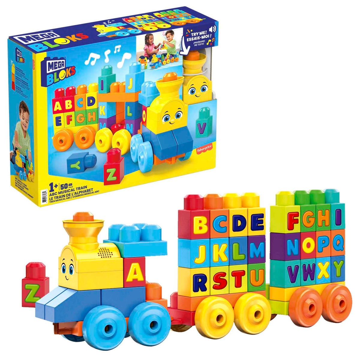 Mega Blocks - Mb Abc Musical Train
