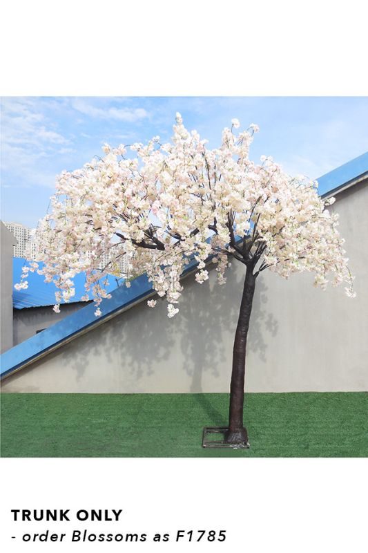 Artificial Large Blossom Tree (Trunk Only) -  Brown