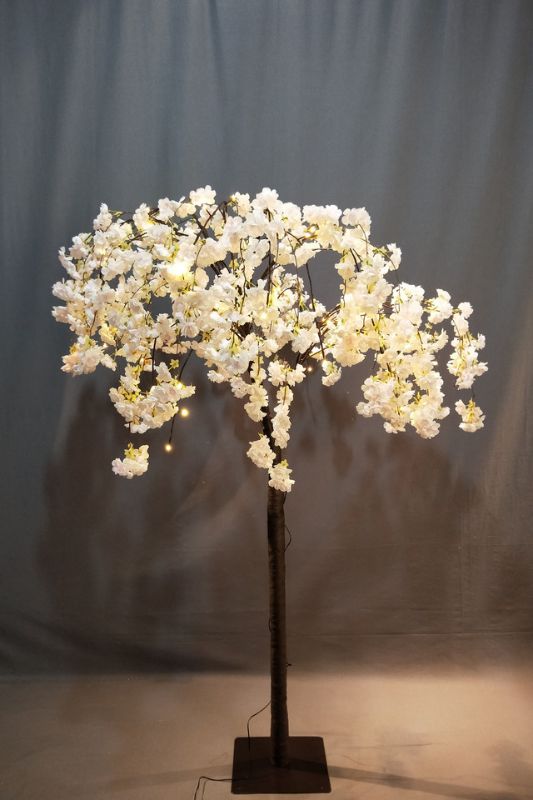 Cherry Blossom Tree with 84 LED (LIGHT PINK) -  Pink Green
