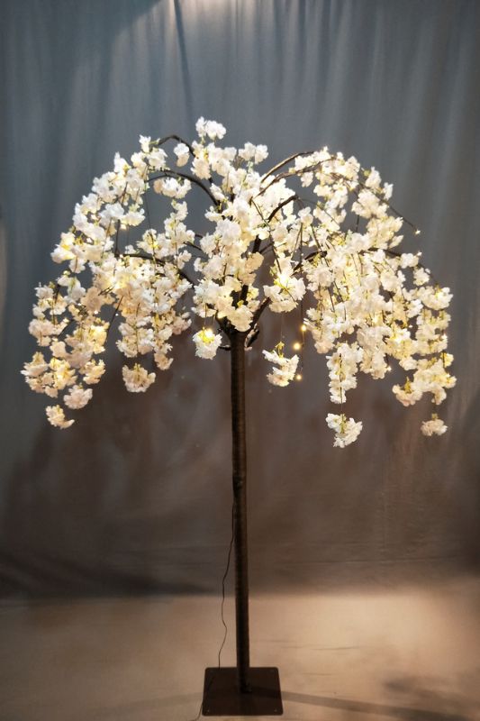 Cherry Blossom Tree with 144 LED (LIGHT PINK) -  Pink Green