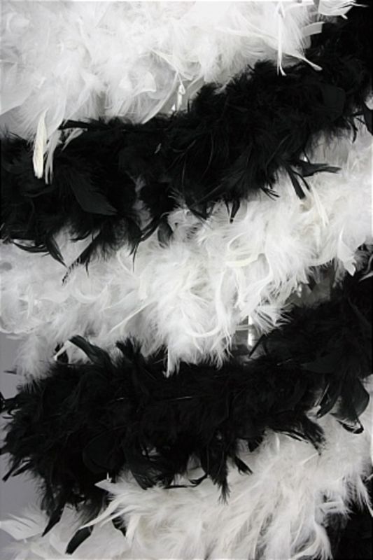 Chandelle Feather Boa (60G/2m) -  Black