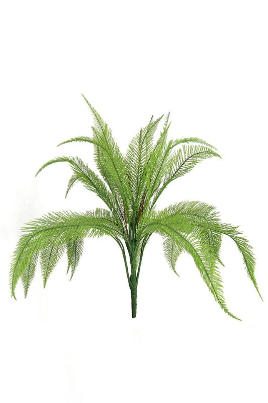 Artificial Needle Fern Bush -  Mid Green