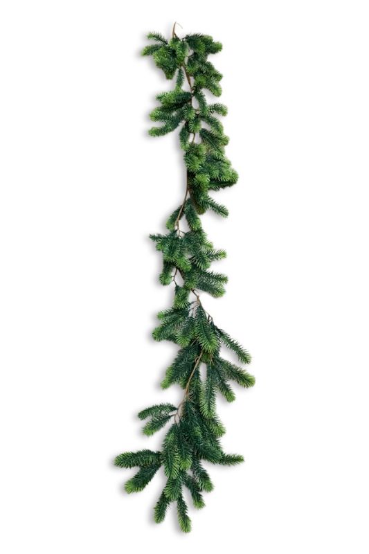 Artificial Spruce Pine Garland 2-Tone -  Mid Green