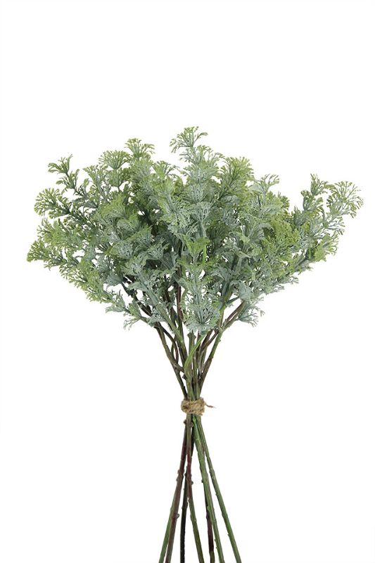Artificial Green Mist Bunch -  Light Green - Set of 6