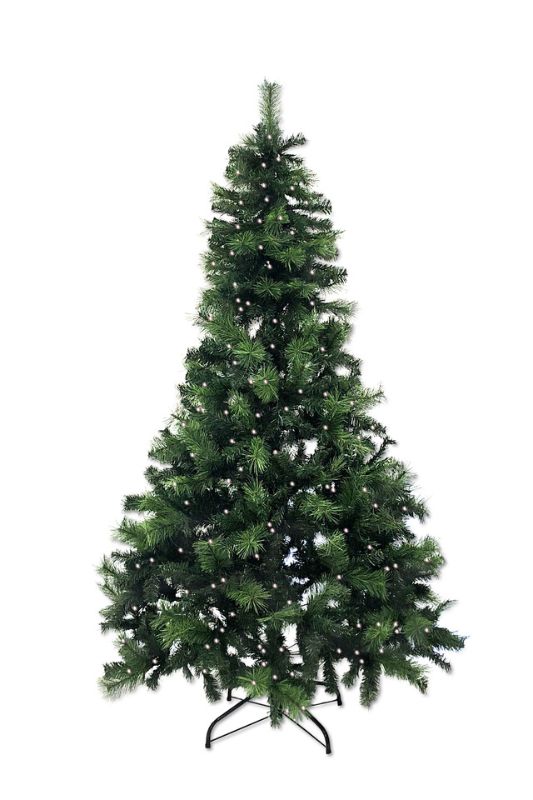 7' Christmas Tree (inc 480 LEDs) -  Mid Green