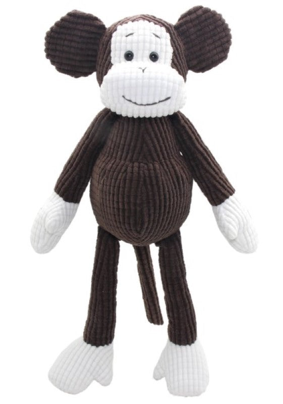 Plush / Soft Toy- Moby Monkey Brown Monkey with White Face Feet and Hands
