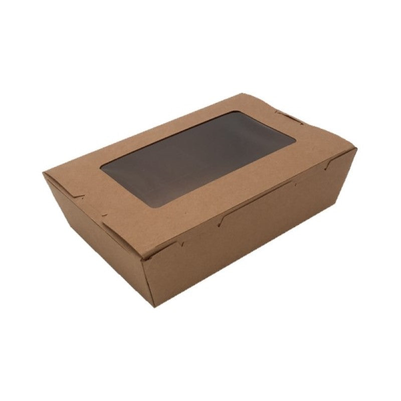 Kraft Window Box Pack of 50