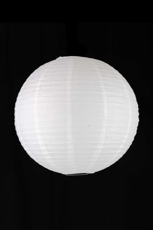 Paper Lantern White Size 60cmD

 -  White - Set of 10