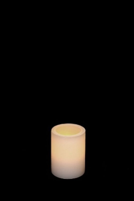 Real Wax LED CANDLE (1 x CR2032 battery required) -  White - Set of 6