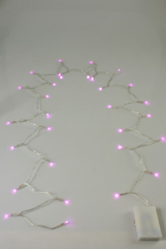 LED Strand - Light Pink -  Light Pink - Set of 6