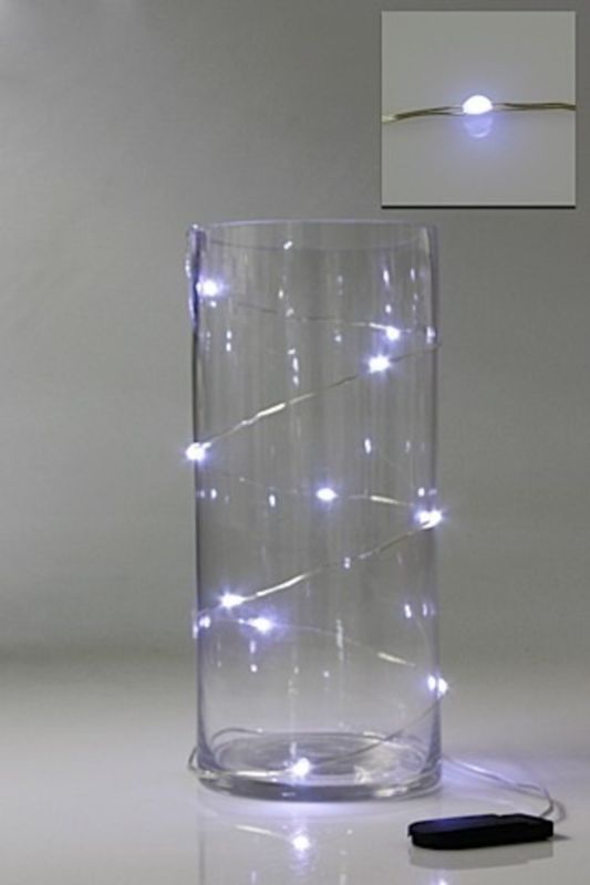 10 x Seed LED (Pure White) -  White - Set of 6