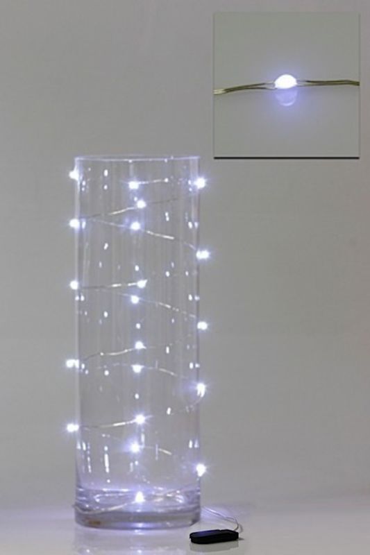 20 x Seed LED (Pure White) -  White - Set of 6