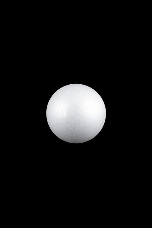 Polystyrene Foam Ball -  White - Set of 16
