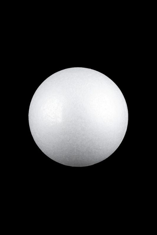 Polystyrene Foam Ball -  White - Set of 3