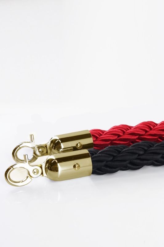 Bollard Silky Rope (Gold Hook) -  Red