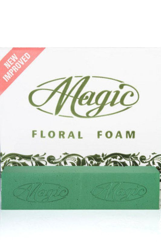 Florist - 'Magic' Florafoam 20 Twin/Carton -  Mid Green